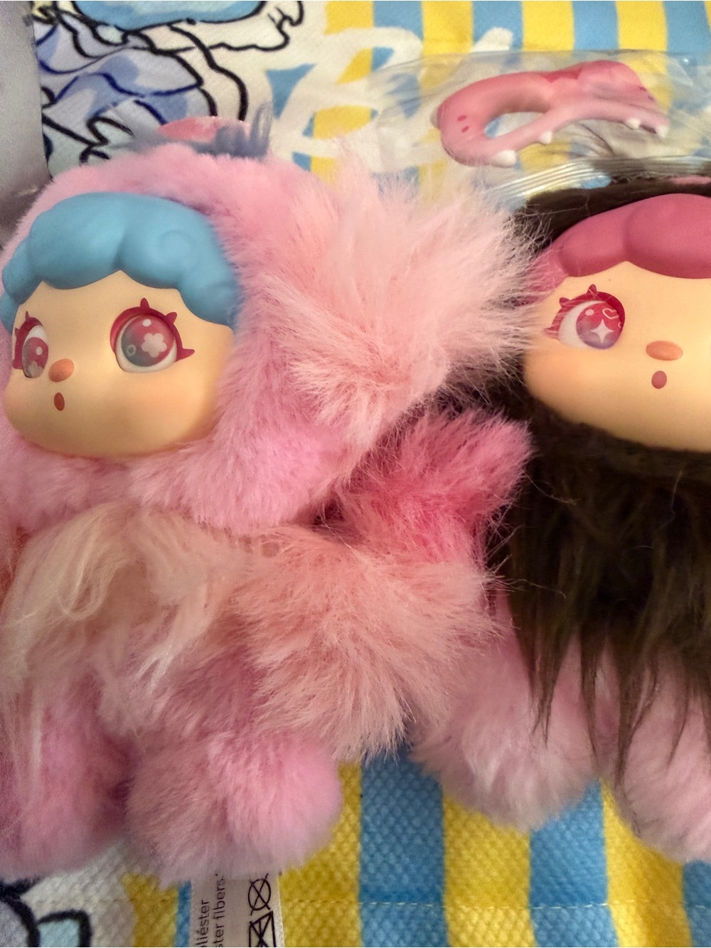 Top Toy Mochi Little Monster plush keychain blind box. (Get 2)